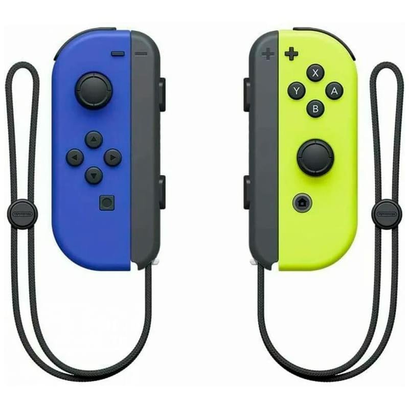 Джойстик беспроводной Nintendo Joy-con Yellow/Blue (4902370544060) - фото #0