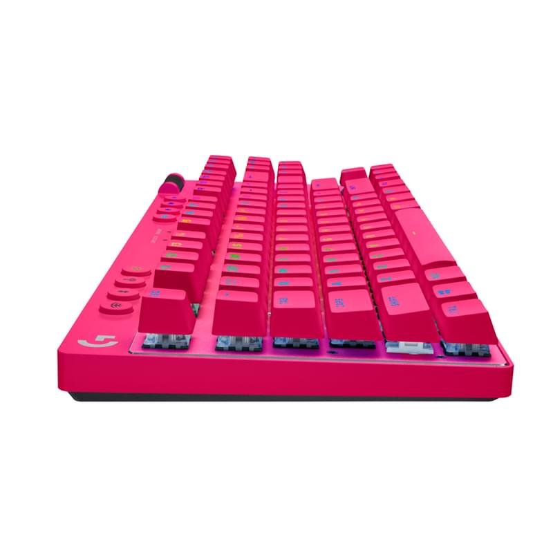 Игровая клавиатура беспроводная Logitech G Pro X TKL, Pink (920-012159) - фото #2