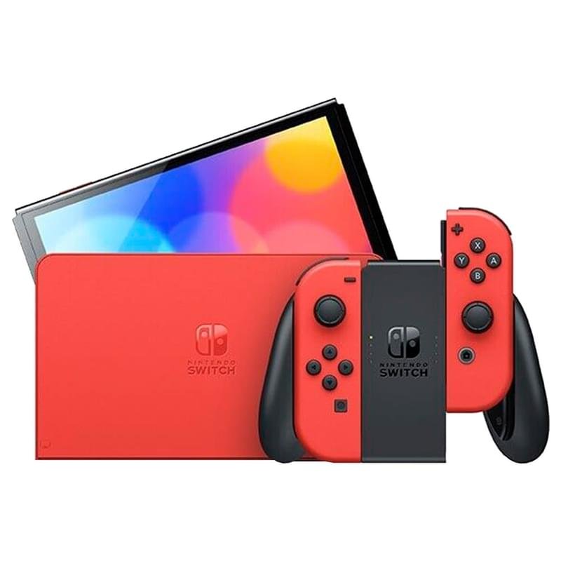 Игровая консоль Nintendo Switch OLED Mario Red Edition (4902370551495) - фото #0
