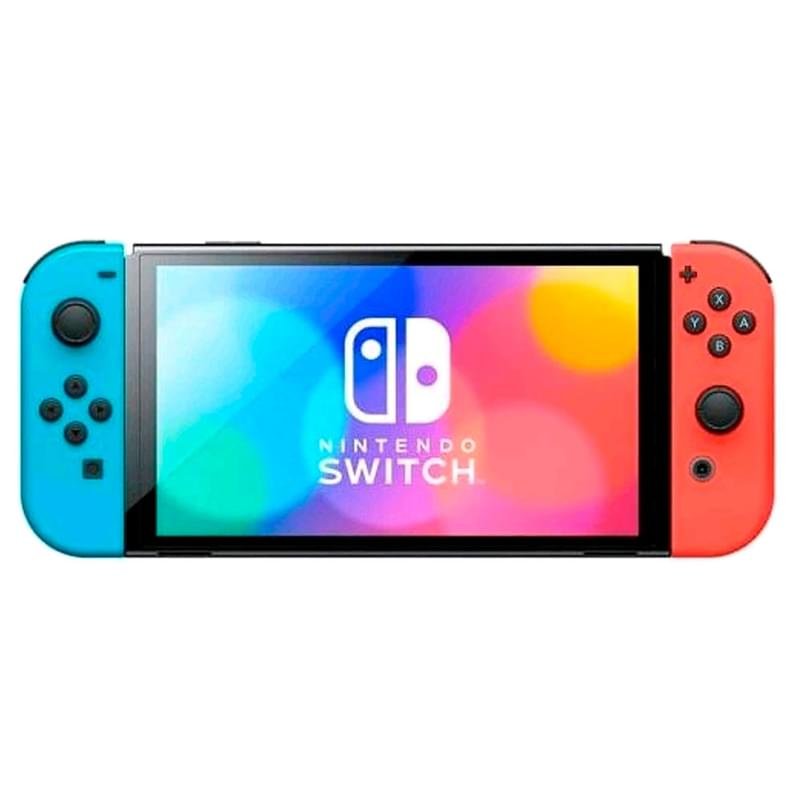 Игровая консоль Nintendo Switch OLED Neon (4902370548563) - фото #1
