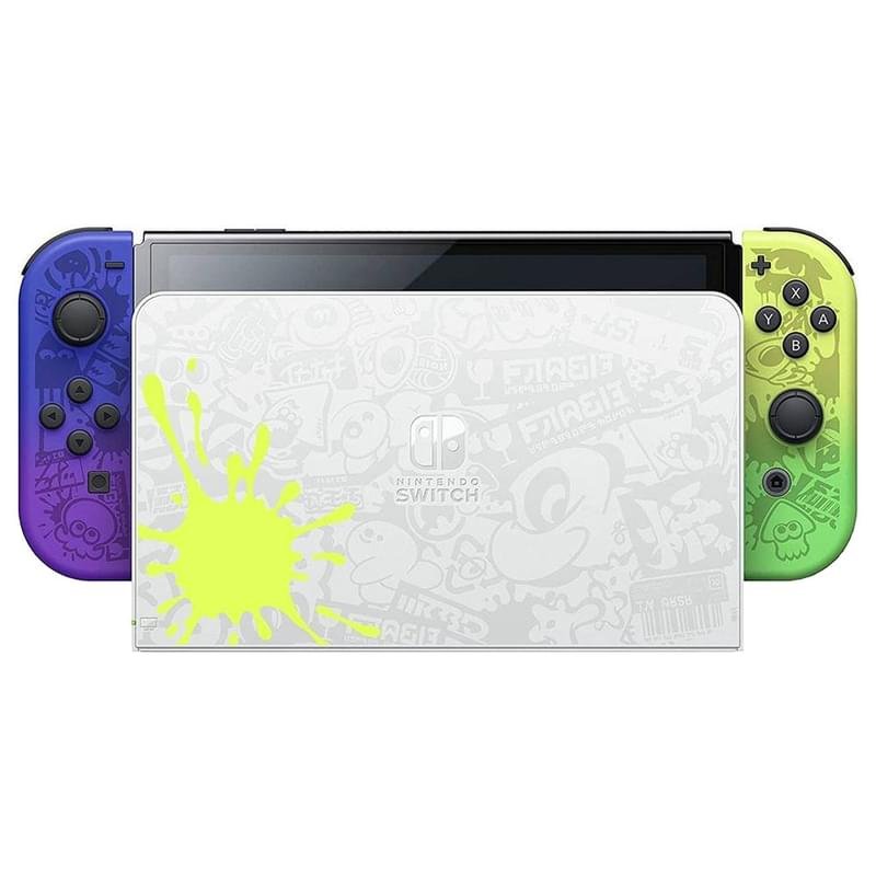 Игровая консоль Nintendo Switch OLED Splatoon (4902370549706) - фото #3