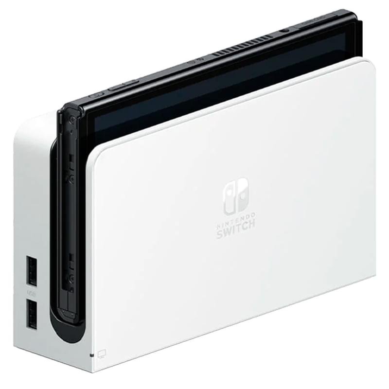 Игровая консоль Nintendo Switch OLED White (45496453435) - фото #3