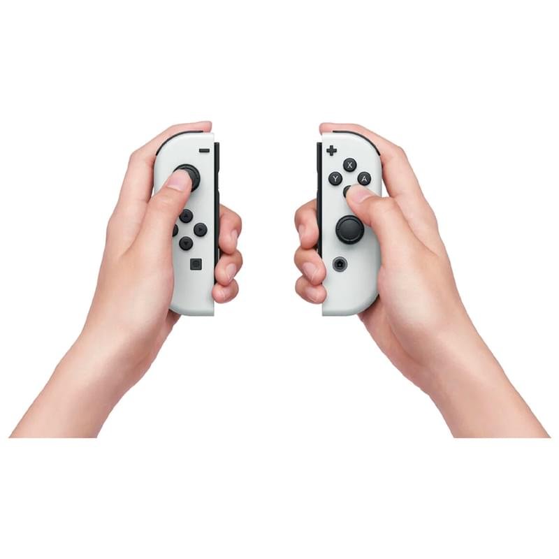 Игровая консоль Nintendo Switch OLED White (45496453435) - фото #5