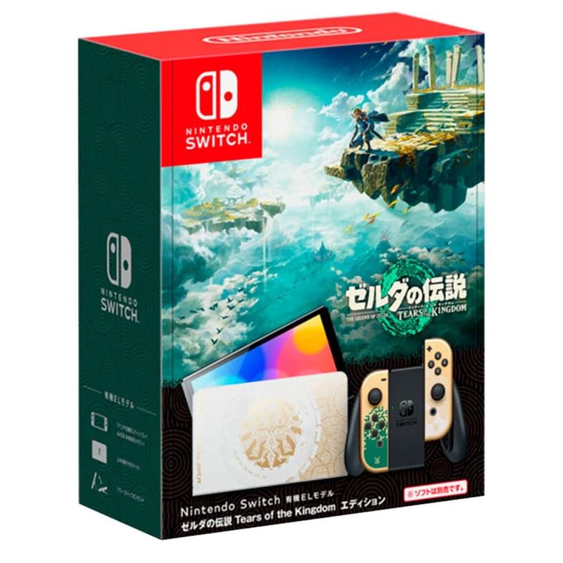 Игровая консоль Nintendo Switch OLED Zelda (4902370550481) - фото #2