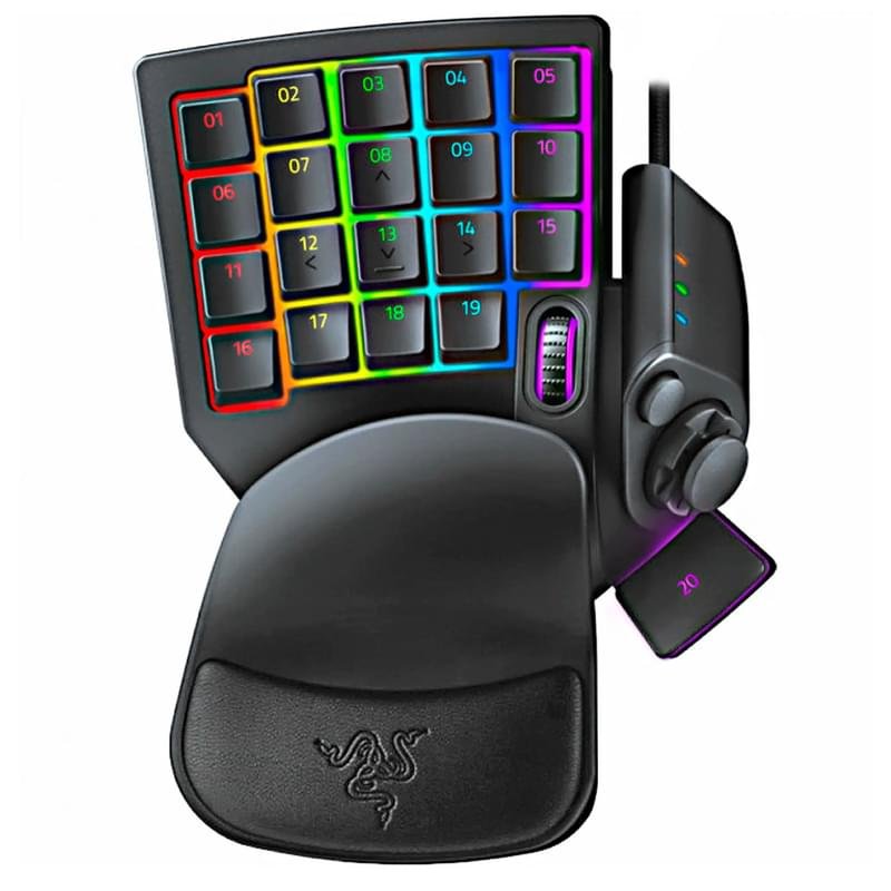 Игровая мини клавиатура Razer Tartarus Pro RGB, Black (RZ07-03110100-R3M1) - фото #0