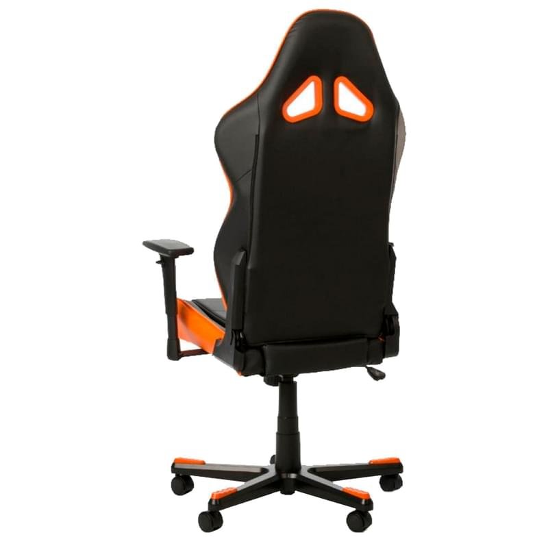 Игровое компьютерное кресло DXRacer OH/RE0/NO, Кожзам, (Ш)47*(Г)45*(В)134 см, Black/Orange - фото #3