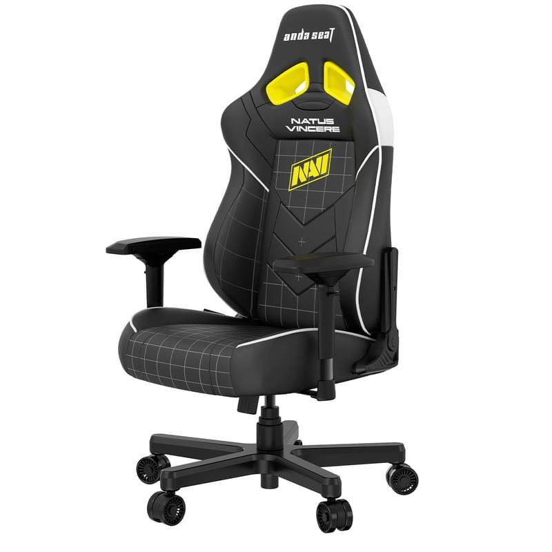 Игровое компьютерное кресло AndaSeat Navi Edition, Black (AD19-04-BW-PV) - фото #8