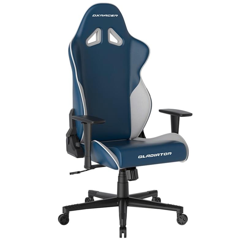 Игровое компьютерное кресло DXRacer Gladiator Series, Blue/White (GC/GN23/BW) - фото #1