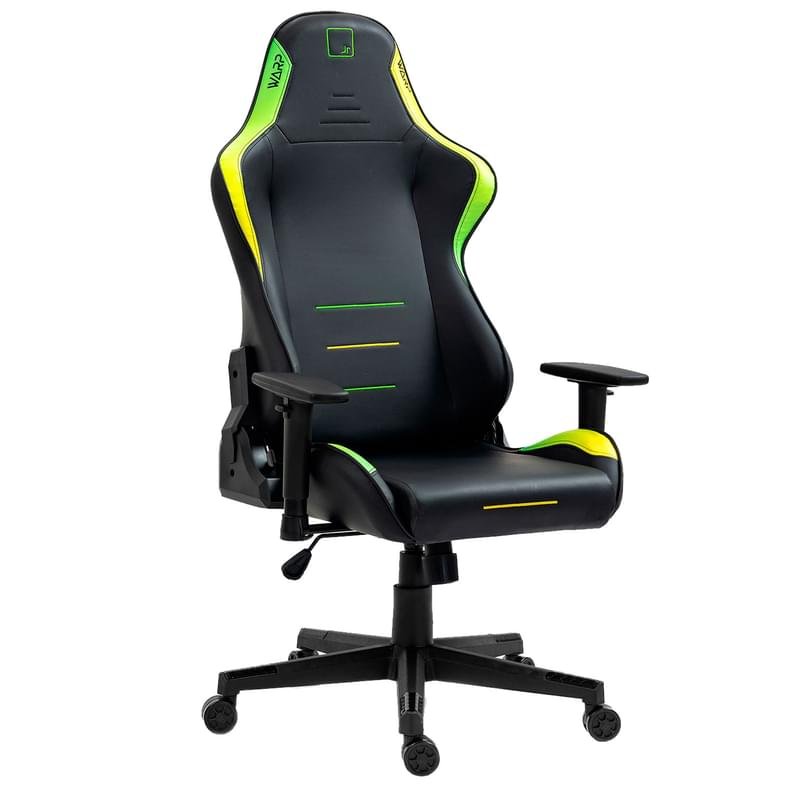 Игровое компьютерное кресло WARP JR, Toxic green (JR-GGY) - фото #1