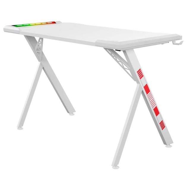 Игровой компьютерный стол Defender Infinity RGB, White (64332) - фото #4