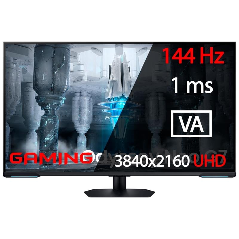 Игровой монитор 43" Samsung LS43CG700NIXCI 3840x2160 16:9 VA 144ГЦ (2HDMI+DP) White - фото #0