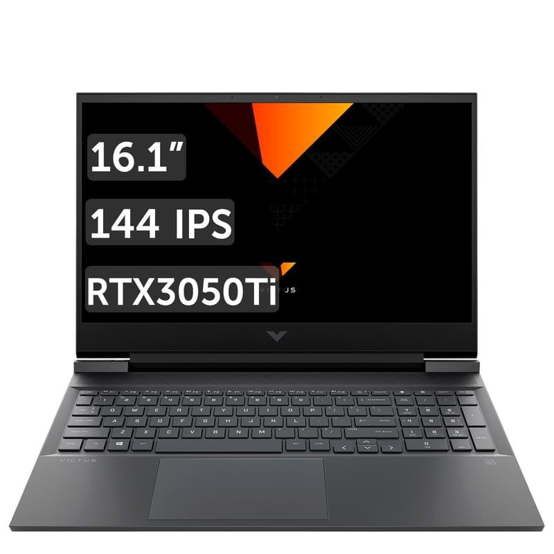 Игровой ноутбук HP VICTUS 16-e1050ci Ryzen 5 6600H / 16ГБ / 512SSD / RTX3050Ti 4ГБ / 16.1 / DOS / (6K3C9EA) - фото #0