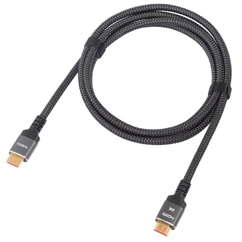 HDMI-HDMI NEO 1,8м 2.1 Plug 8K Black (HHCL-MC18M21VG) кабелі - фото #0
