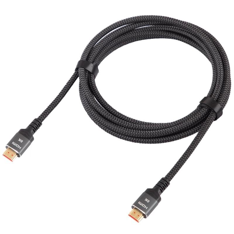 HDMI-HDMI NEO 3м 2.1 Plug 8K Black (HHCL-MC30M21VG) кабелі - фото #0
