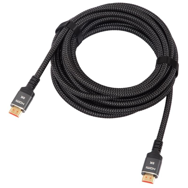 HDMI-HDMI NEO 5м 2.1 Plug 8K Black (HHCL-MC50M21VG) кабелі - фото #0