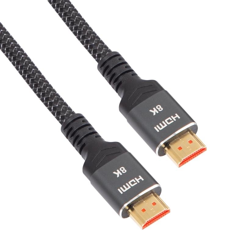 HDMI-HDMI NEO 5м 2.1 Plug 8K Black (HHCL-MC50M21VG) кабелі - фото #1