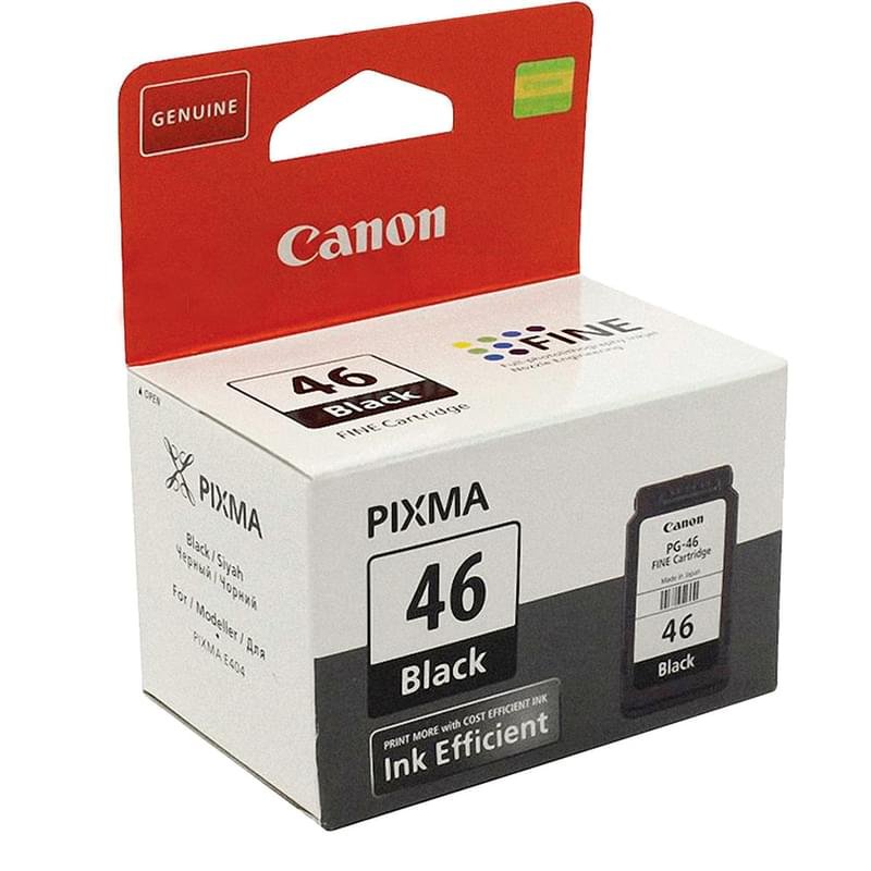 Картридж Canon PG-46 Black (Для E464/iP1600/2200/MP150/170/450) - фото #0