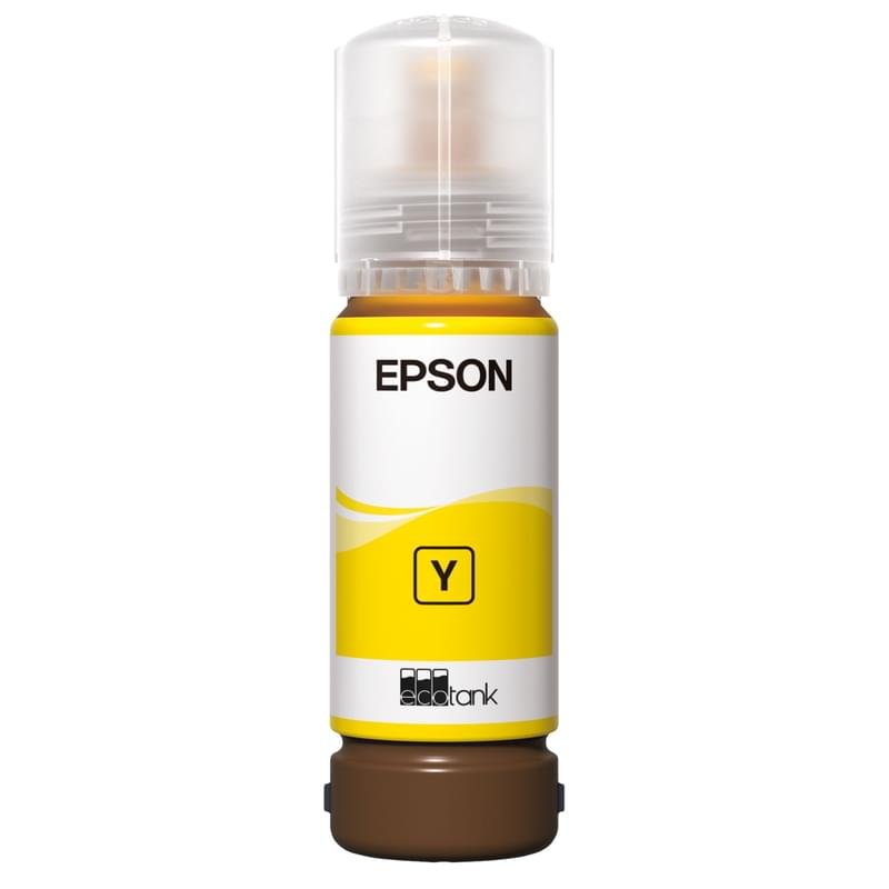 Картридж Epson 108 EcoTank Yellow (Для L8050/18050) СНПЧ - фото #1