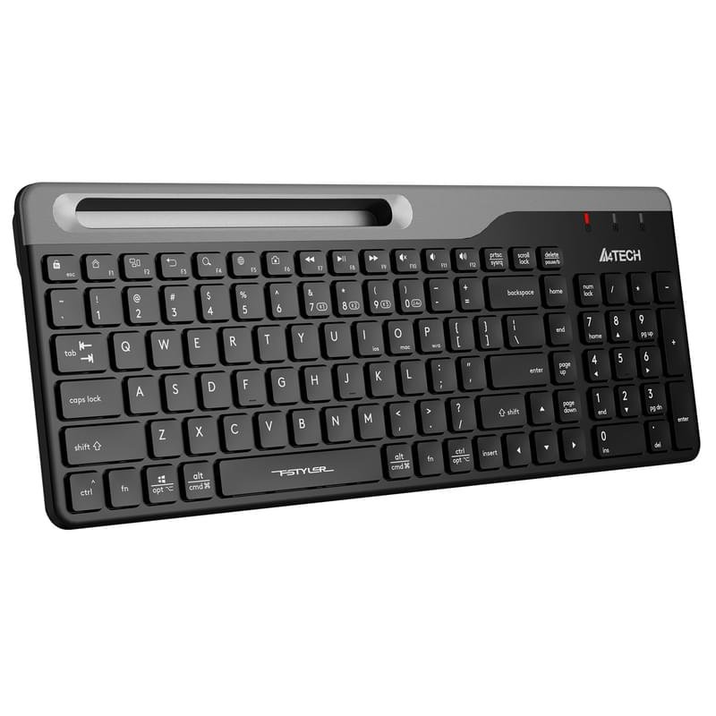 Клавиатура беспроводная USB A4tech Fstyler FBK25, Black - фото #1