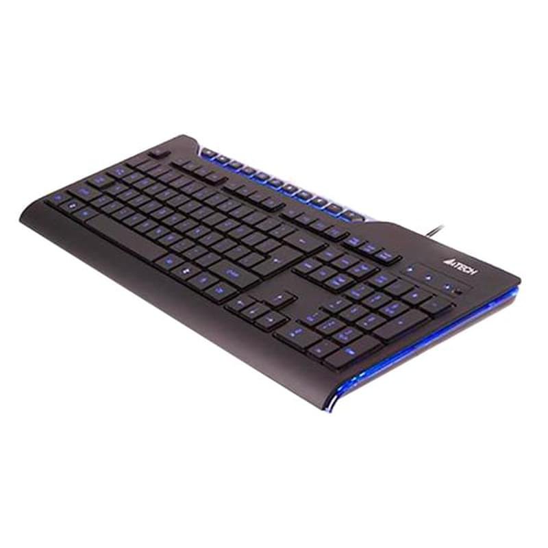 Клавиатура проводная USB A4Tech KD-800L, Black - фото #3