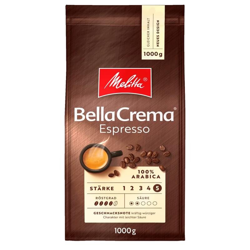 Кофе Melitta Bella crema espresso зерно 1000 г - фото #0