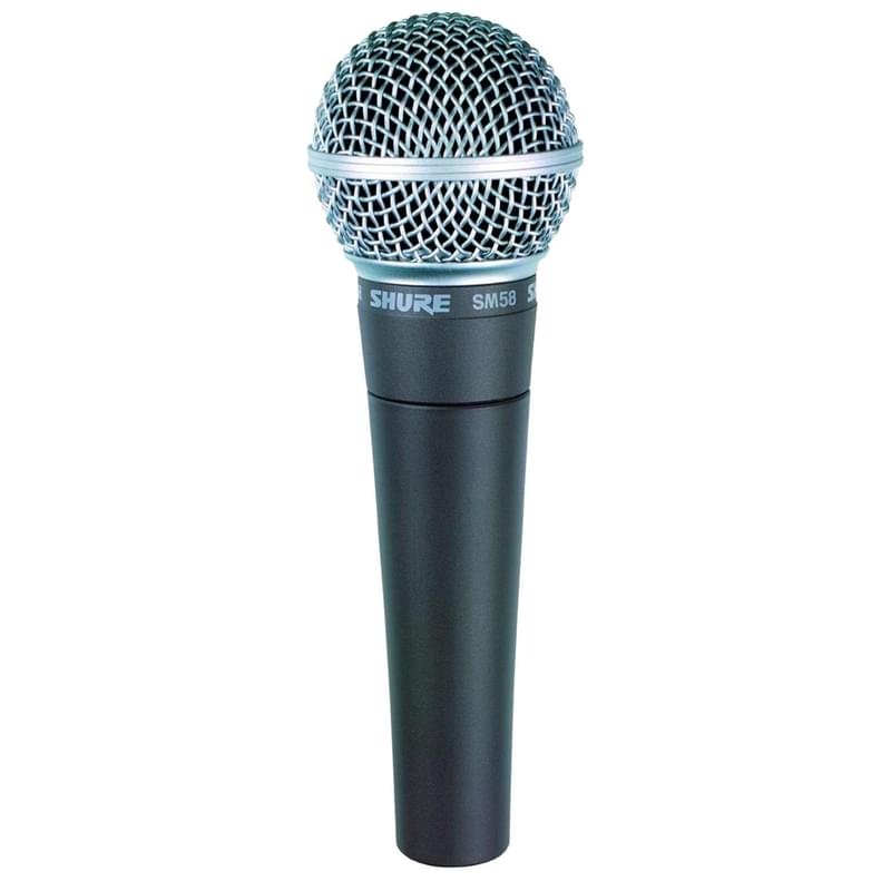 Микрофон динамический SHURE SM58-LCE кардиоидный вокальный, 50-15000 Гц, 1,6 мВ/Па - фото #0