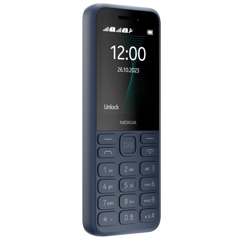 Ұялы телефон GSM Nokia 130 DS 2023 Dark BlueBLX-2.4-0-2 Dark Blue - фото #1