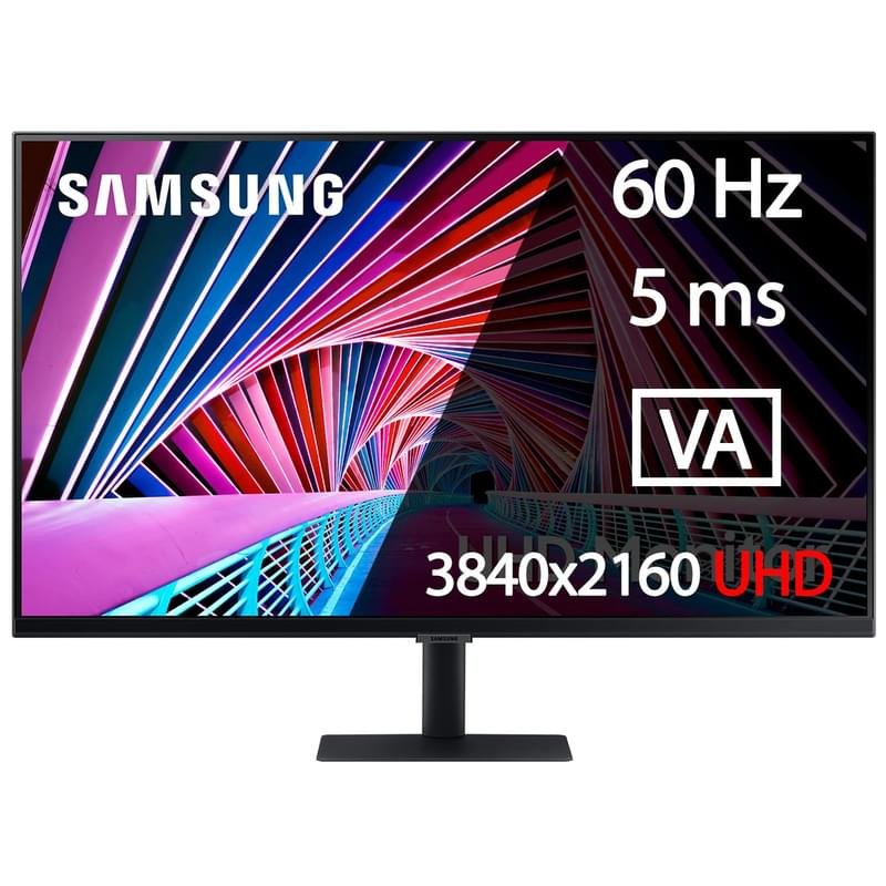 Монитор 32" Samsung LS32A700NWIXCI 3840x2160 16:9 VA 60ГЦ (HDMI+DP) Black - фото #0