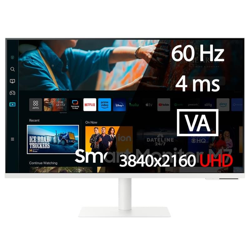 Монитор 32" Samsung Smart LS32CM701UIXCI 3840x2160 16:9 VA 60ГЦ (HDMI+Type-C) White - фото #0
