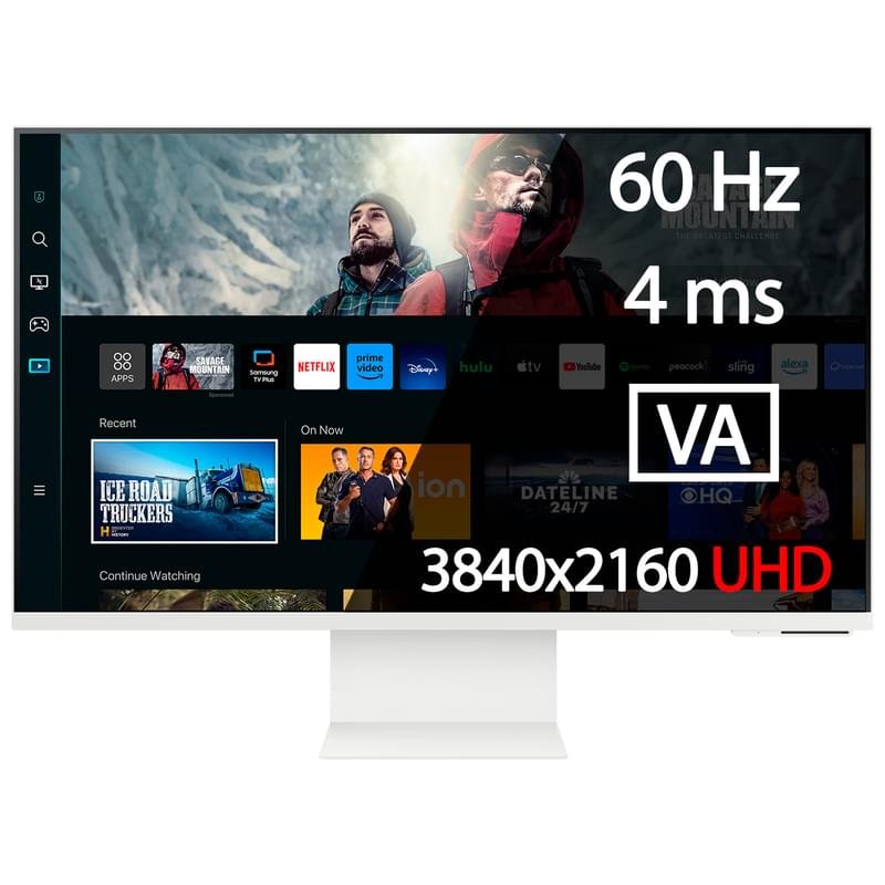 Монитор 32" Samsung Smart LS32CM801UIXCI 3840x2160 16:9 VA 60ГЦ (HDMI+Type-C) White - фото #0
