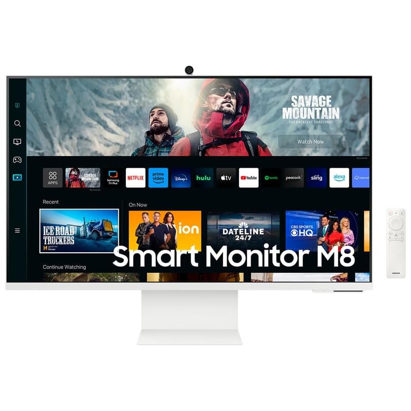 Монитор 32" Samsung Smart LS32CM801UIXCI 3840x2160 16:9 VA 60ГЦ (HDMI+Type-C) White - фото #1