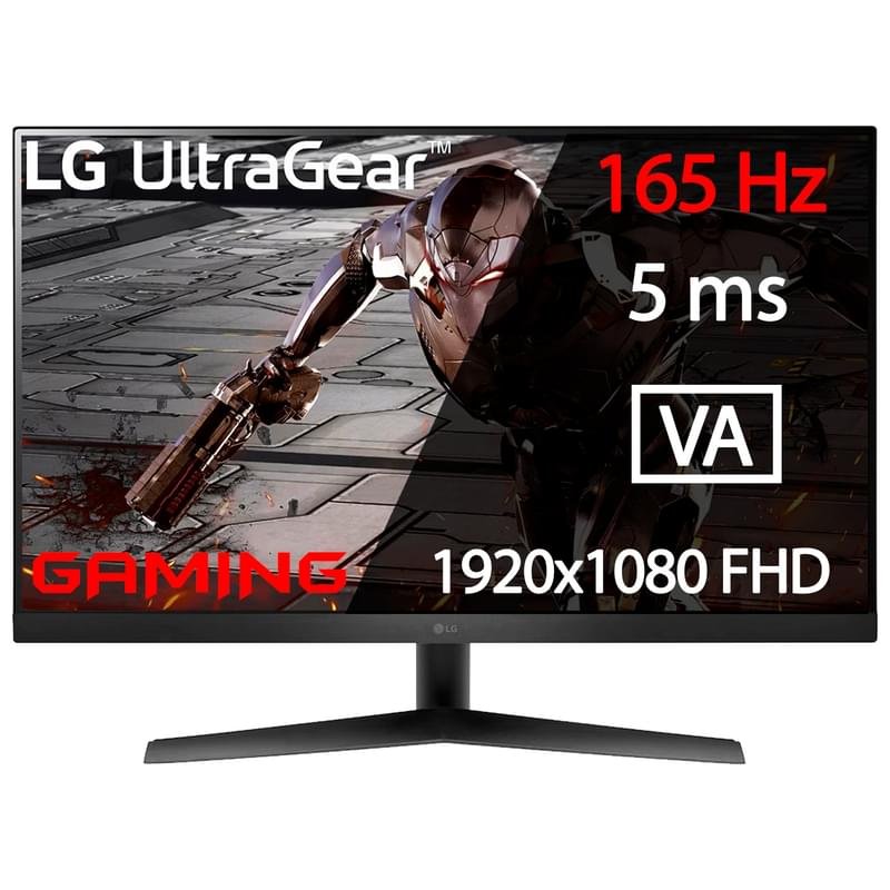 Монитор игровой 31,5" LG 32GN50R-B 1920x1080 16:9 VA 165ГЦ (HDMI+DP) Black - фото #0