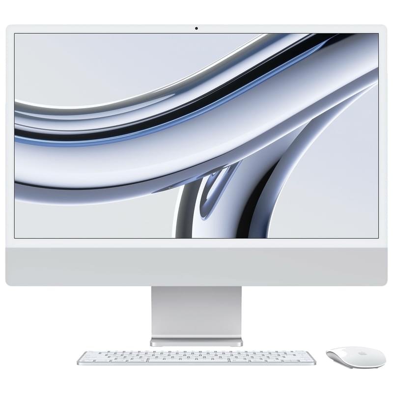 Моноблок Apple iMac 24 Silver (MQRJ3RU/A) - фото #0