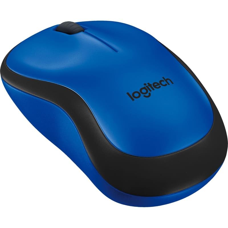 Мышка беспроводная USB Logitech M220 Silent, Blue, 910-004879 - фото #1