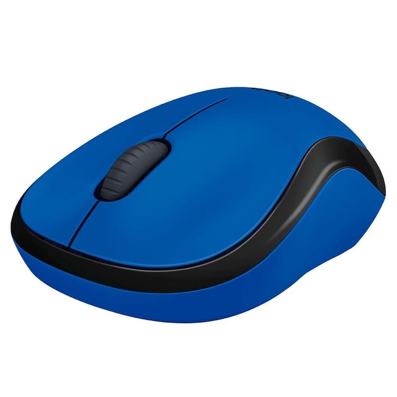 Мышка беспроводная USB Logitech M220 Silent, Blue, 910-004879 - фото #2