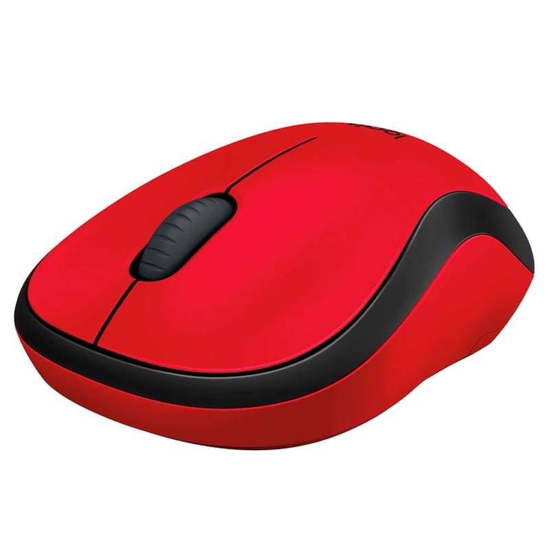 Мышка беспроводная USB Logitech M220 Silent, Red, 910-004880 - фото #1
