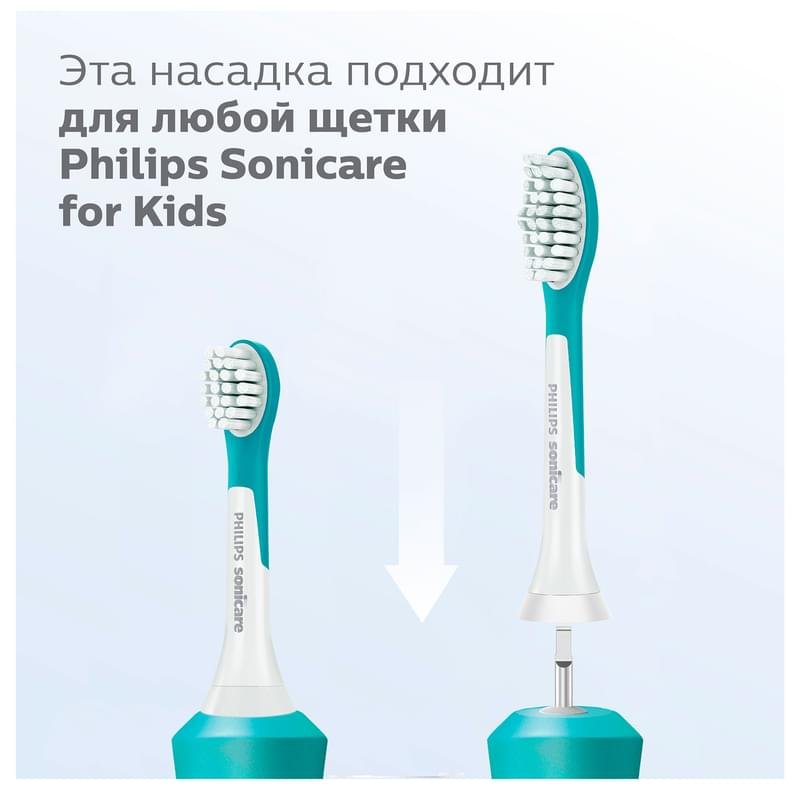 Насадка к зубной щетке Philips HX-6042/33 (детская) - фото #2