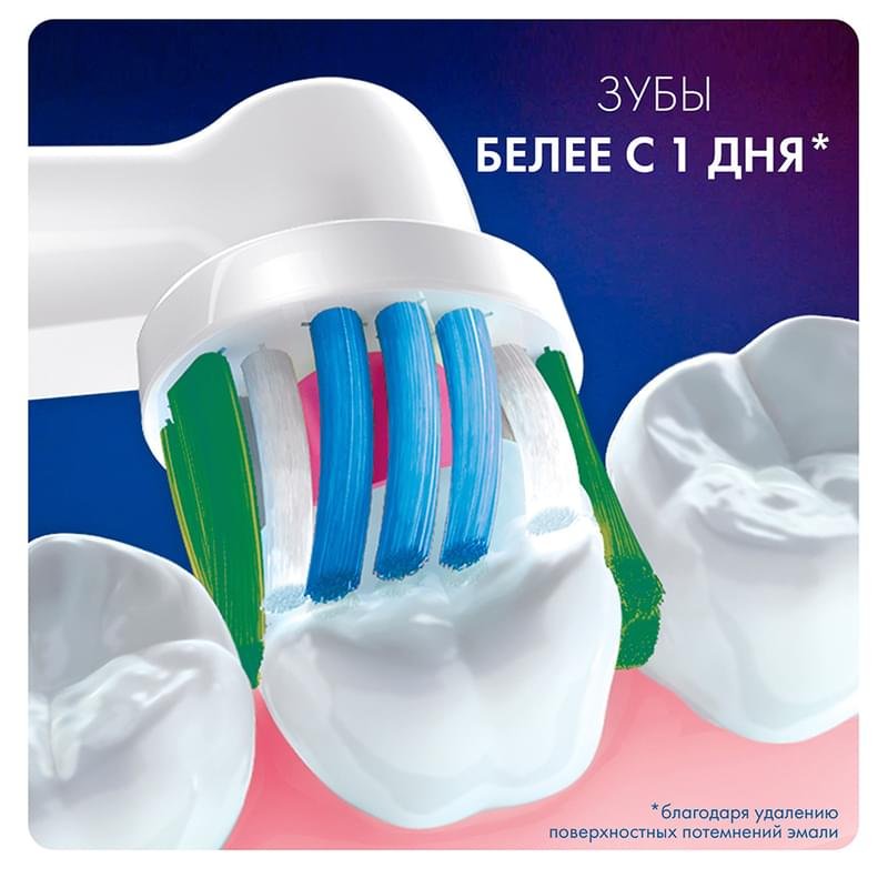 Насадка к зубной щетке Oral-B 3D White EB-18 4 шт - фото #2