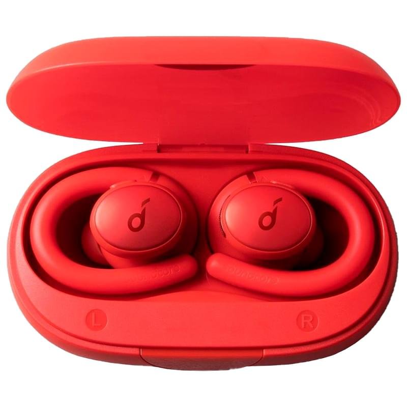 Наушники вставные беспроводные SoundCore Sport X10 Red - фото #0