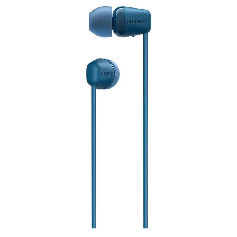 Наушники Вставные Sony Bluetooth WI-C100L.E, Blue - фото #1