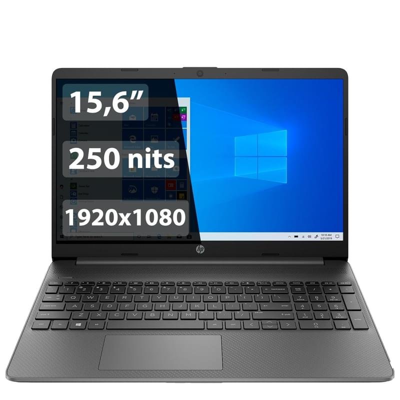Ноутбук HP 15s-eq1162ur Ryzen 3 3250U / 8ГБ / 256SSD / 15.6 / Win10 / (22R19EA) - фото #0