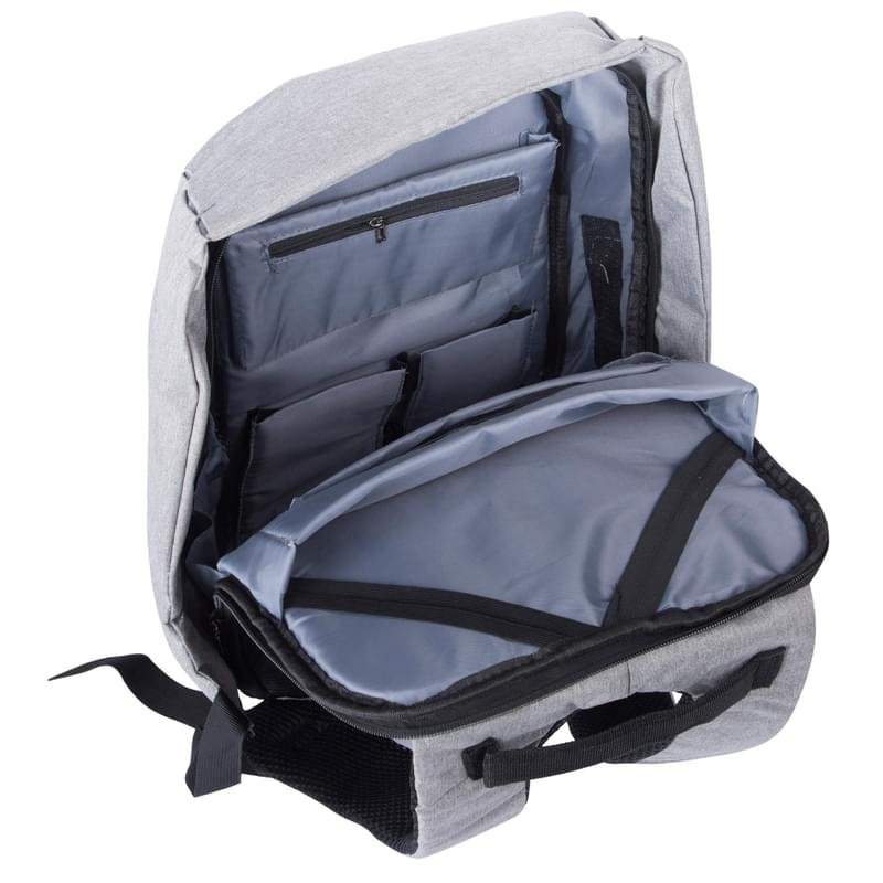 Рюкзак для ноутбука 15.6" Continent, BP-500 Grey - фото #4