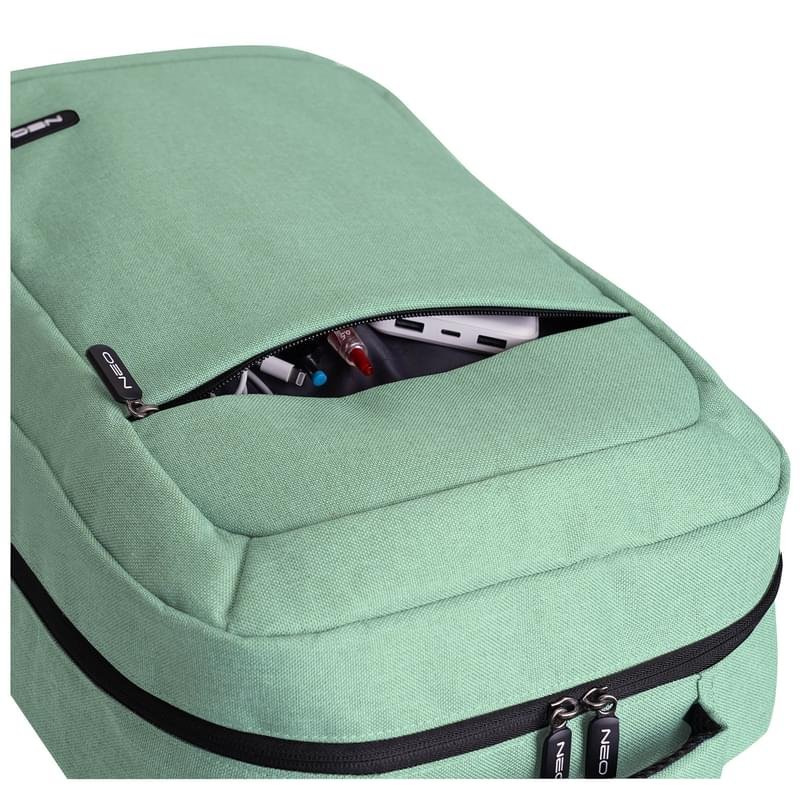 Рюкзак для ноутбука 15.6" NEO NEB-065, Green, полиэстер (NEB-065GN) - фото #8