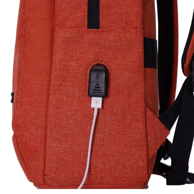 Рюкзак для ноутбука 15.6" NEO NEB-065, Orange, полиэстер (NEB-065OR) - фото #6