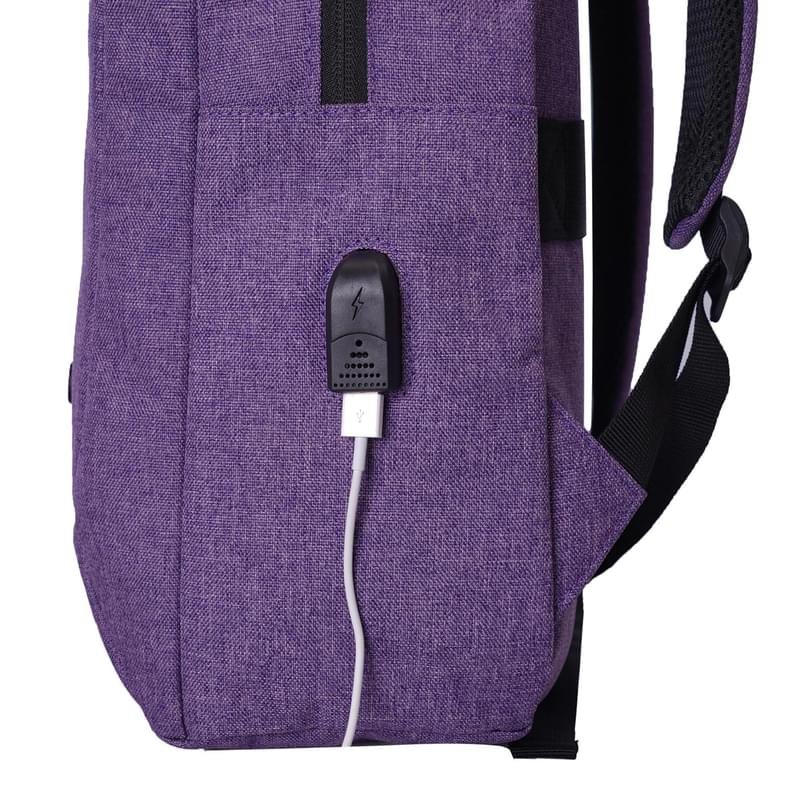 Рюкзак для ноутбука 15.6" NEO NEB-065, Purple, полиэстер (NEB-065PL) - фото #6