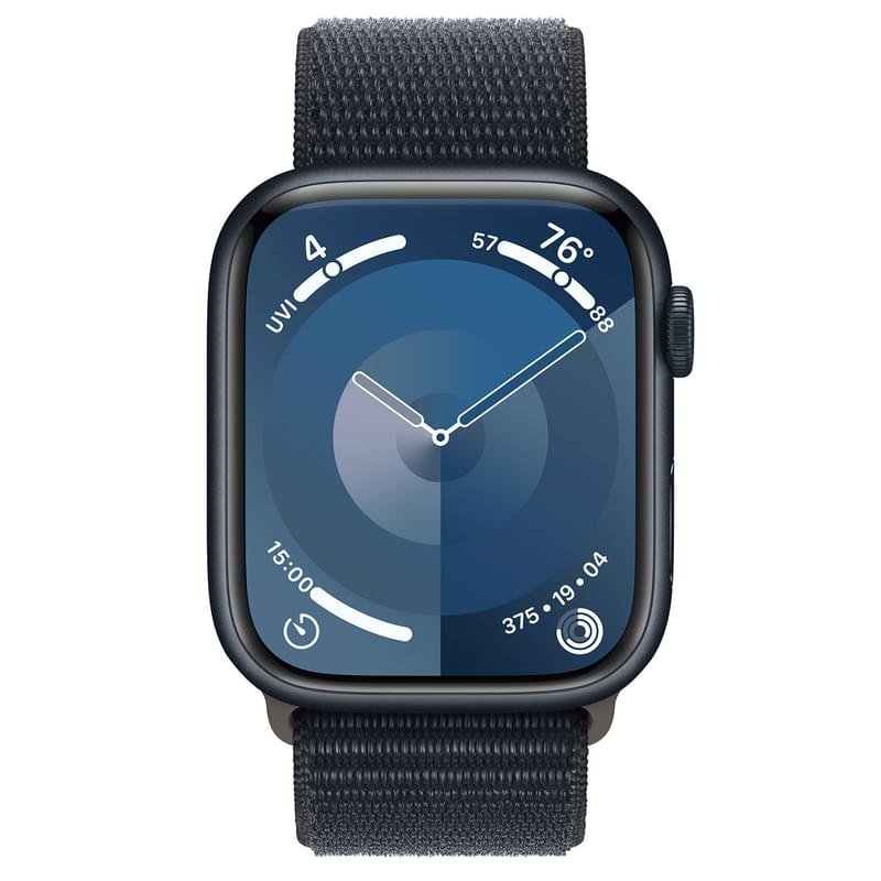 Смарт Часы Apple Watch Series 9, 45mm Midnight Aluminium Case with Midnight Sport Loop (MR9C3) - фото #1