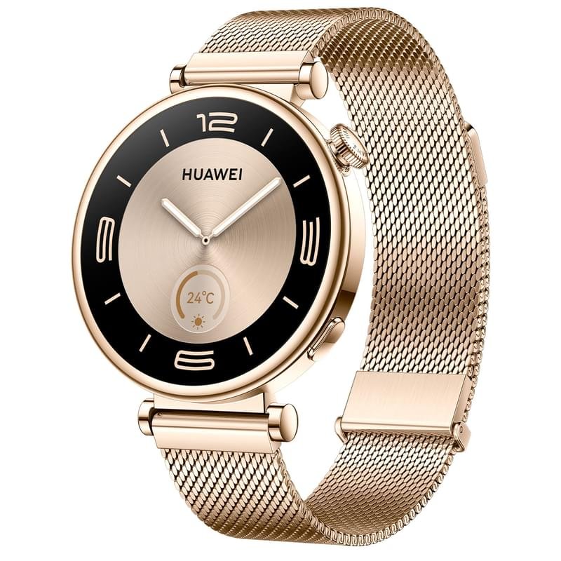 Смарт Часы Huawei Watch GT4 (41mm), Gold Milanese Strap (Aurora-B19M) - фото #0