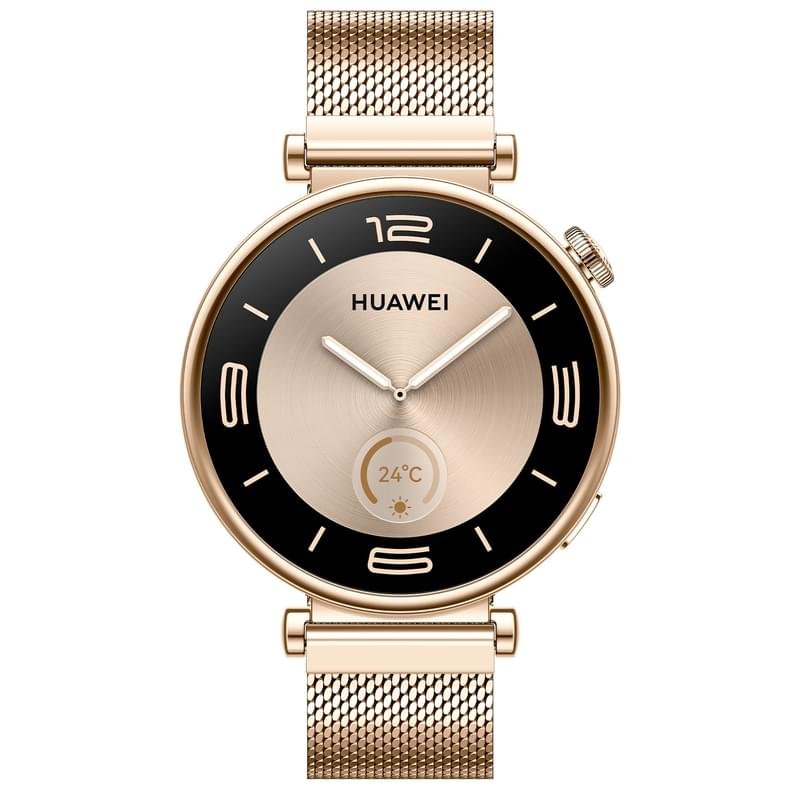 Смарт Часы Huawei Watch GT4 (41mm), Gold Milanese Strap (Aurora-B19M) - фото #1