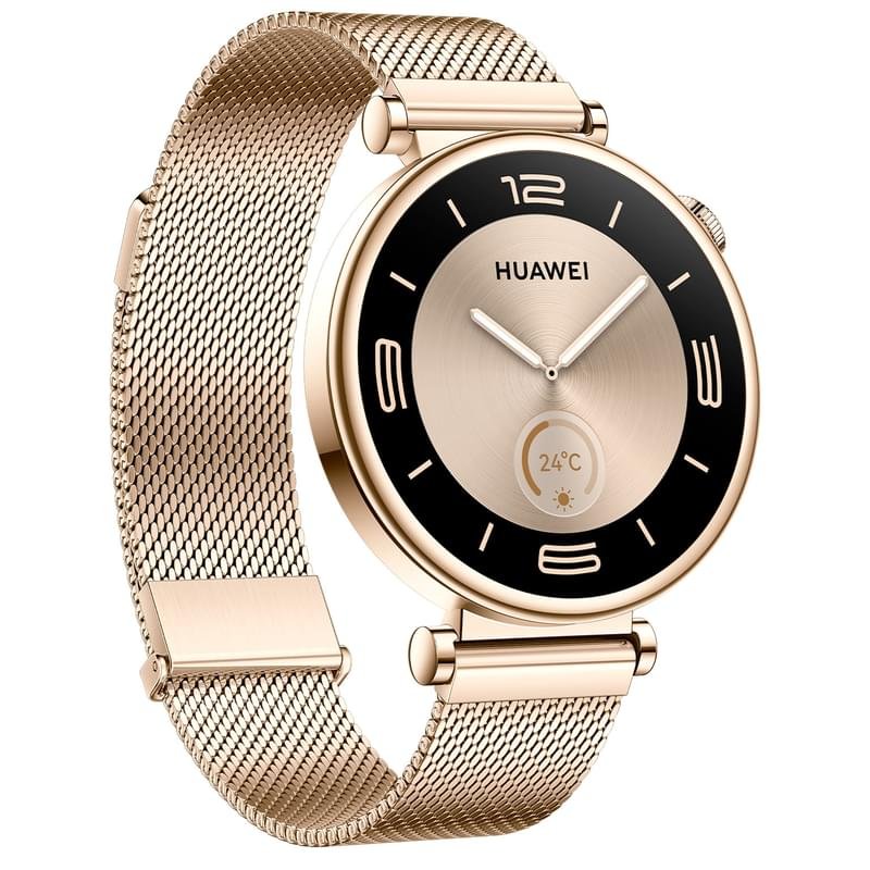 Смарт Часы Huawei Watch GT4 (41mm), Gold Milanese Strap (Aurora-B19M) - фото #2