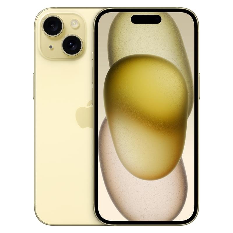Смартфон Apple iPhone 15 128GB Yellow (MTP23) - фото #0